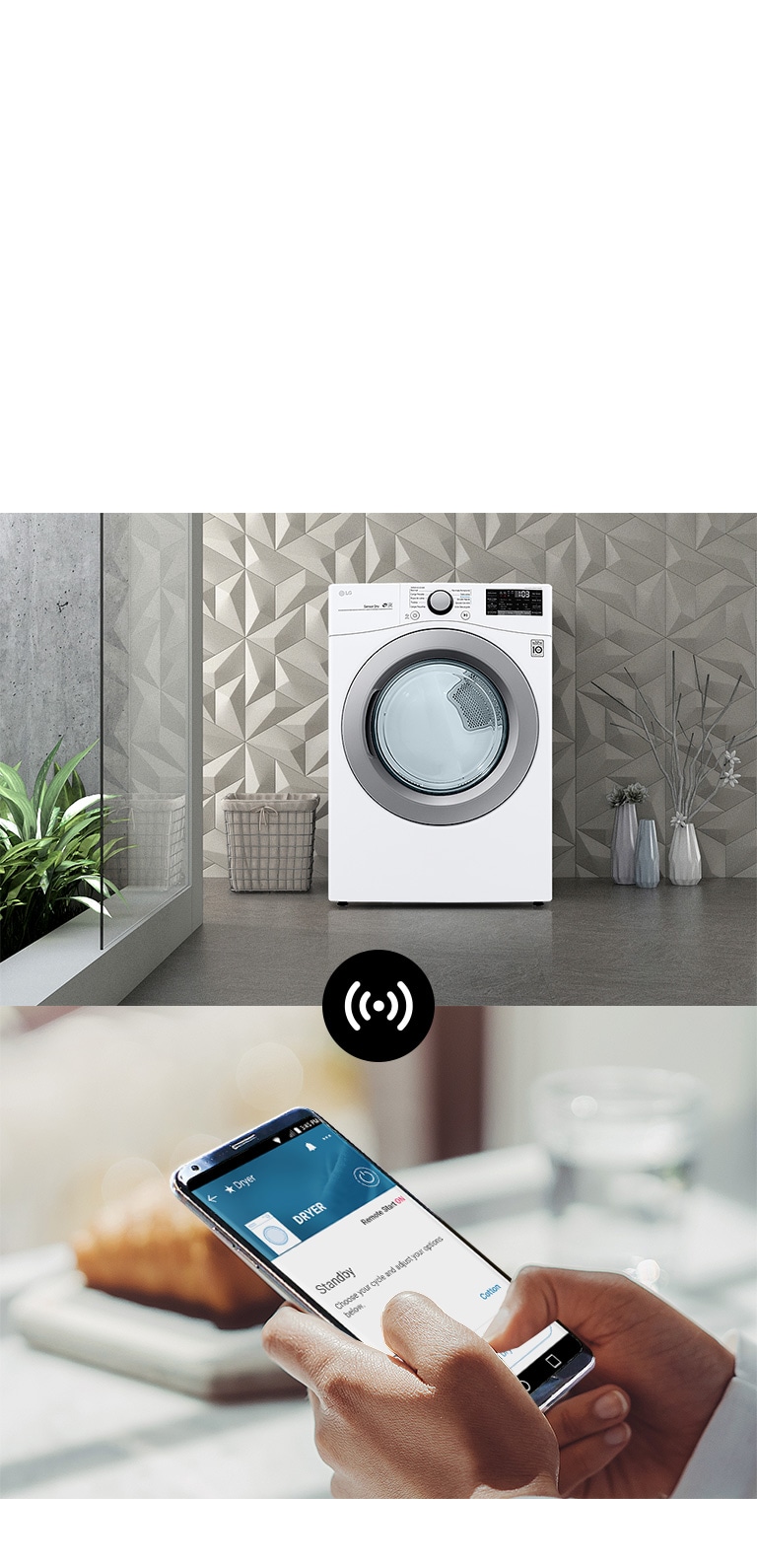 Más Opciones, Mayor Cuidado: Descubra los combos de lavadora y secadora LG, set de lavado compacto y elegante para su hogar.