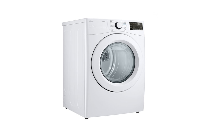 LG Secadora Carga Frontal Inteligente con Sensor Dry y SmartDiagnosis™ 20kg Blanca con Conectividad LG ThinQ, DF20WV2