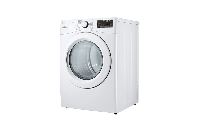 LG Secadora Carga Frontal Inteligente con Sensor Dry y SmartDiagnosis™ 20kg Blanca con Conectividad LG ThinQ, DF20WV2