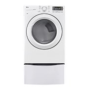 Vista frontal de Secadora Carga Frontal con ciclos de vapor Steam™ con Smart Diagnosis™ 20 Kg color Blanca DF20WV