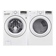 LG Secadora Carga Frontal con ciclos de vapor Steam™ con Smart Diagnosis™ 20 Kg color Blanca, DF20WV