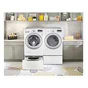 LG Secadora Carga Frontal con ciclos de vapor Steam™ con Smart Diagnosis™ 20 Kg color Blanca, DF20WV