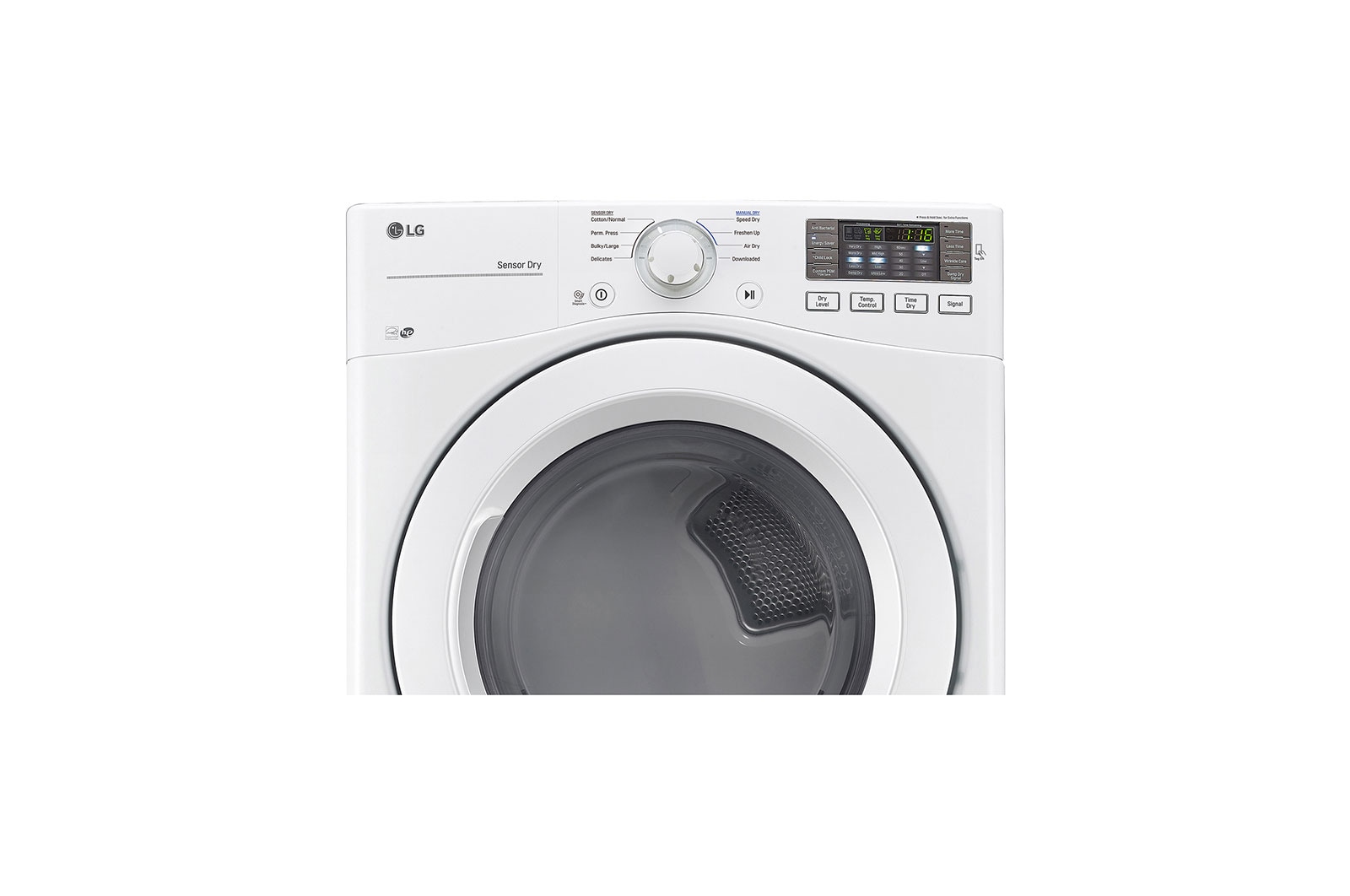 LG Secadora Carga Frontal con ciclos de vapor Steam™ con Smart Diagnosis™ 20 Kg color Blanca, DF20WV
