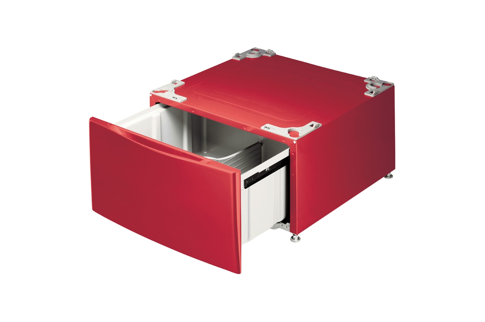 LG Secadora LG Smart Carga Frontal con Ciclos de Vapor y Sensor Dry 22Kg, Roja, DF22RV2S