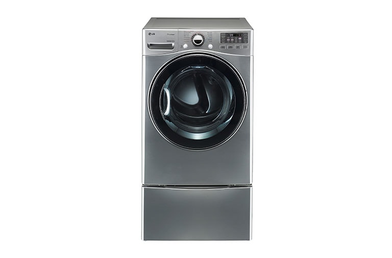 LG Secadora Carga Frontal con ciclos de vapor Steam™ con Smart Diagnosis™ 22 Kg color Plata, DF22VVS