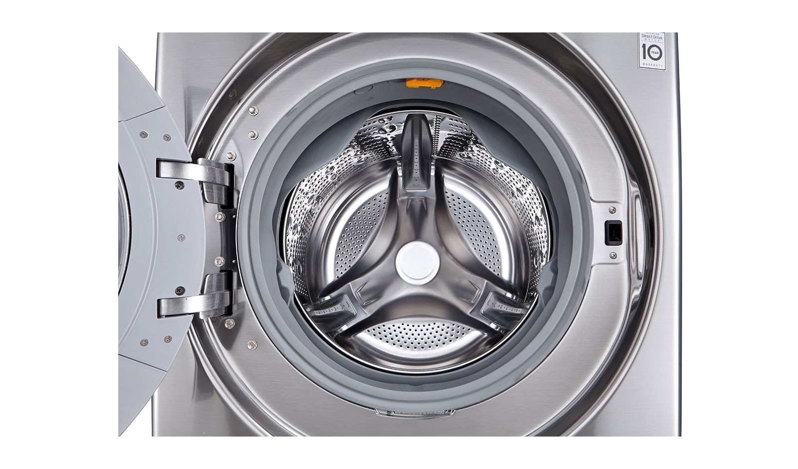 LG Secadora Carga Frontal con ciclos de vapor Steam™ con Smart Diagnosis™ 22 Kg color Plata, DF22VVS