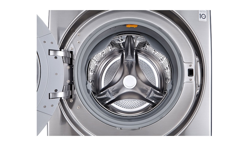 LG Secadora Carga Frontal con ciclos de vapor Steam™ con Smart Diagnosis™ 22 Kg color Plata, DF22VVS