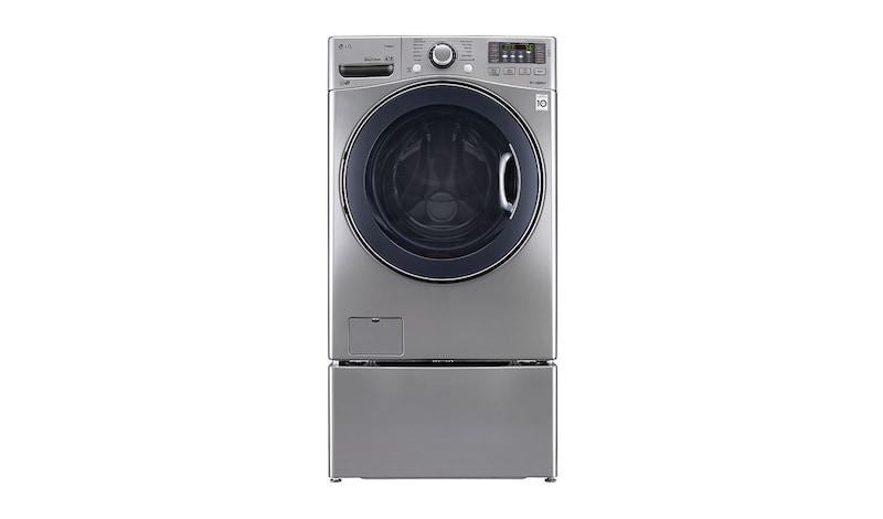 LG Secadora Carga Frontal con ciclos de vapor Steam™ con Smart Diagnosis™ 22 Kg color Plata, DF22VVS