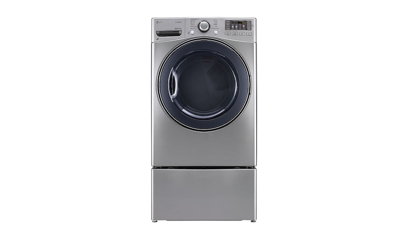 LG Secadora Carga Frontal con ciclos de vapor Steam™ con Smart Diagnosis™ 22 Kg color Plata, DF22VVS