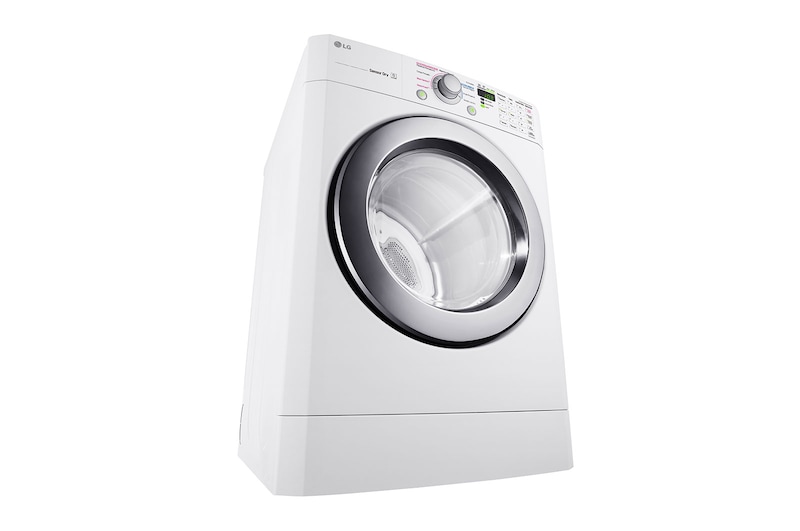 LG Secadora Carga Frontal Panel Intercambiable con ciclos de vapor Steam™, Sensor Dry con Steam Fresh™ 22 Kg color Blanca, DF22WKSG