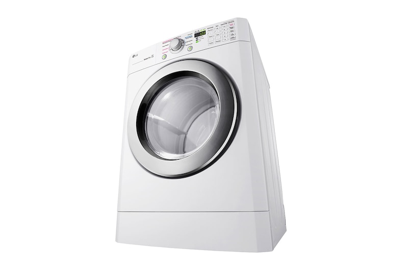 LG Secadora Carga Frontal Panel Intercambiable con ciclos de vapor Steam™, Sensor Dry con Steam Fresh™ 22 Kg color Blanca, DF22WKSG