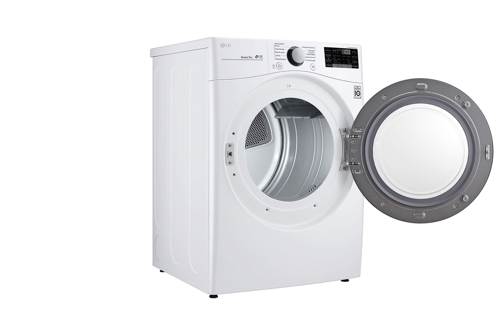 LG Secadora Smart Carga Frontal con Sensor Dry y Smart Diagnosis™ 22 Kg color Blanca, DF22WV2
