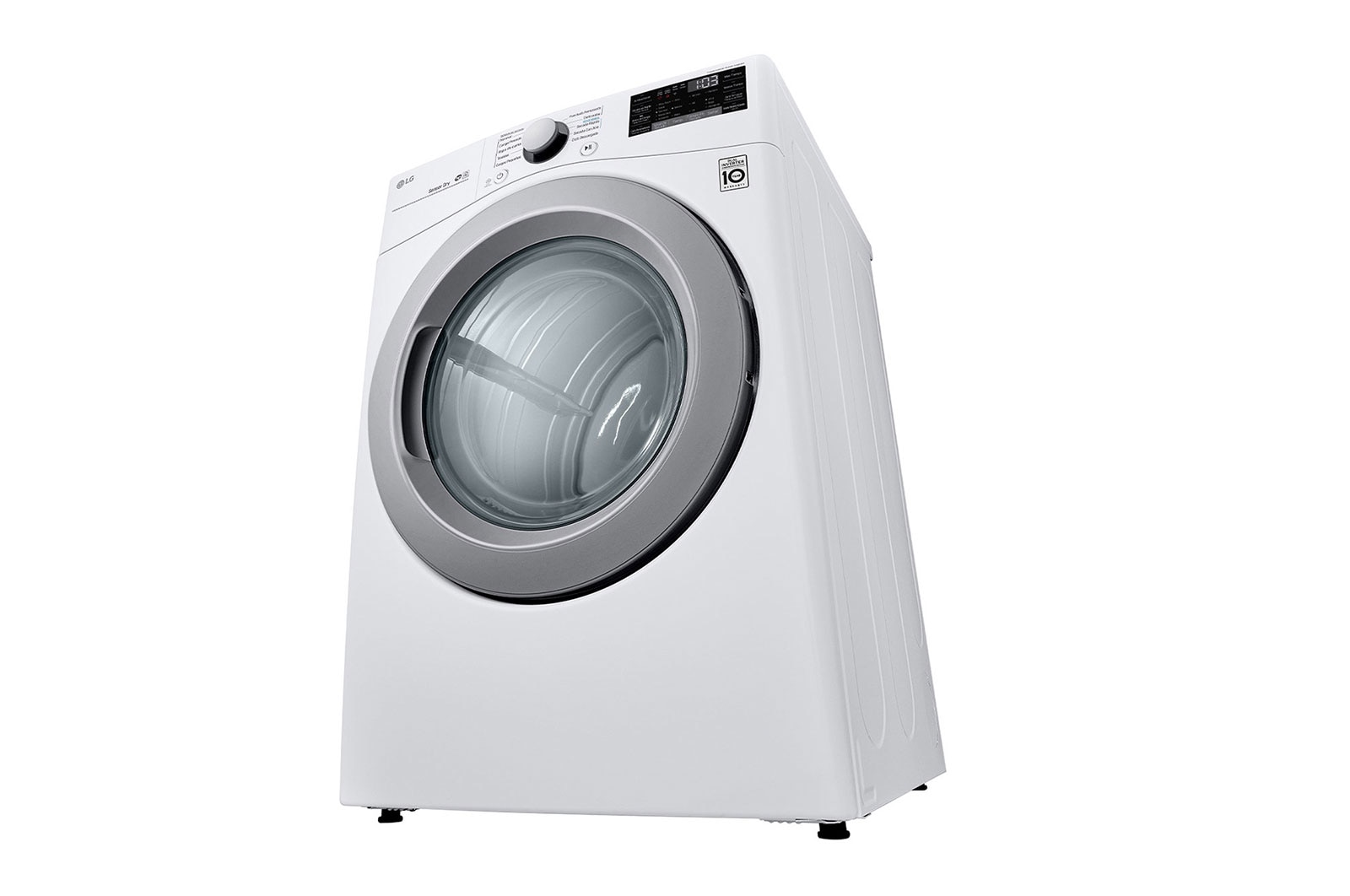 LG Secadora Smart Carga Frontal con Sensor Dry y Smart Diagnosis™ 22 Kg color Blanca, DF22WV2