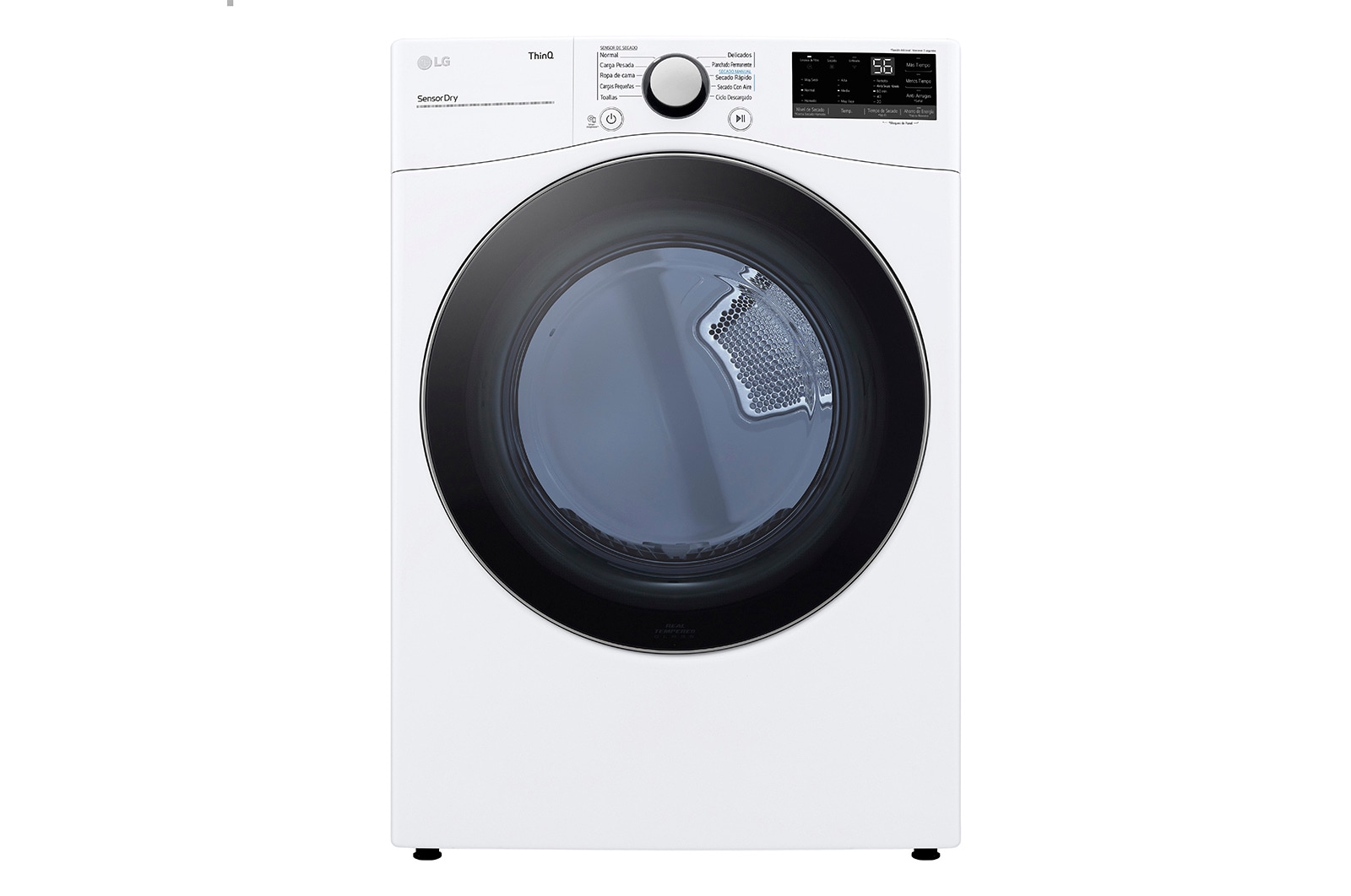 LG Secadora LG Carga Frontal de Gas con Sensor Dry 22kg, DF22WV2SR
