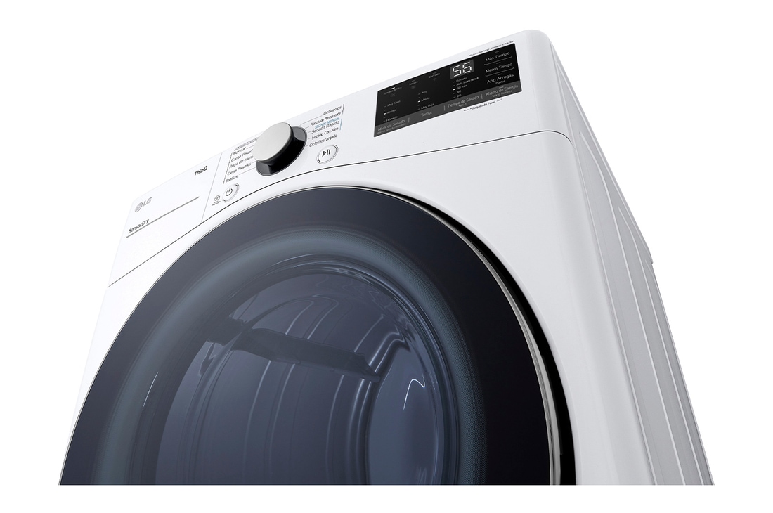 LG Secadora LG Carga Frontal de Gas con Sensor Dry 22kg, DF22WV2SR
