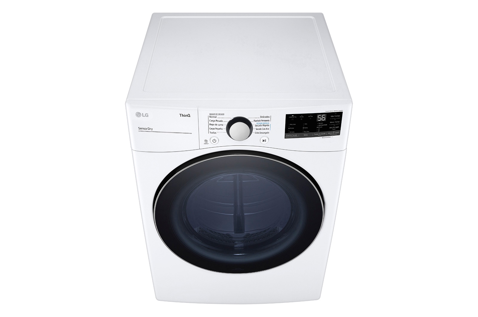 LG Secadora LG Carga Frontal de Gas con Sensor Dry 22kg, DF22WV2SR