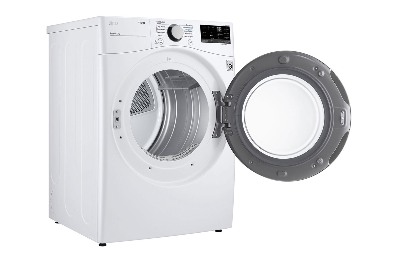 left side view with door open