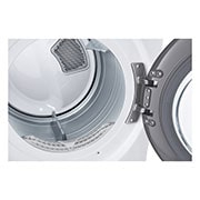 LG Secadora Eléctrica Carga Frontal con Sensor de secado Sensor Dry y conectividad ThinQ™ 22 Kg - Blanco, DF22WV2RE.ABWEECD