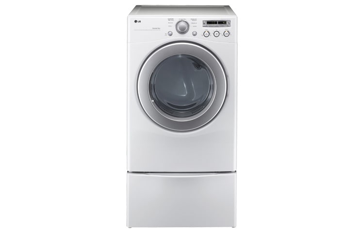 Vista frontal de SECADORA LG CARGA FRONTAL DLG2251W