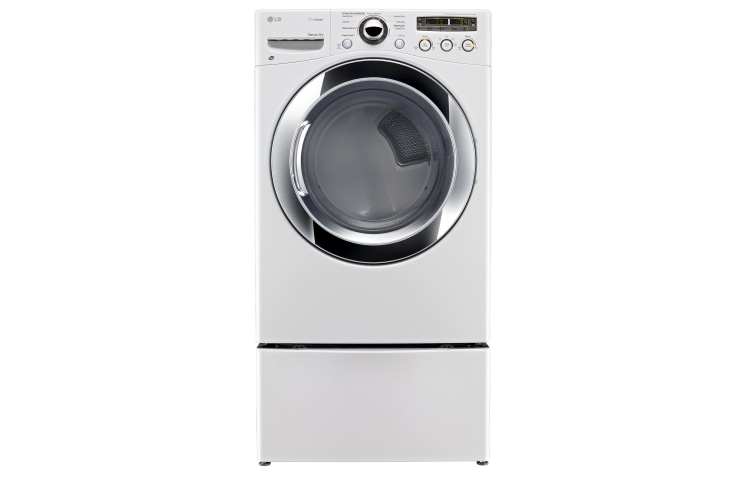 Vista frontal de SECADORA LG CARGA FRONTAL DLGX3251W