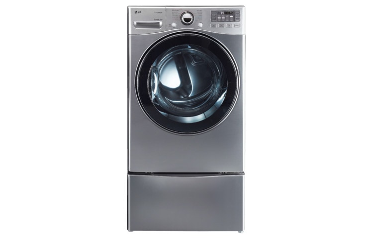 Vista frontal de SECADORA LG CARGA FRONTAL DLGX3471V