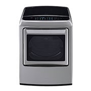 Vista frontal de Secadora Carga Frontal con ciclos de vapor Steam 21 Kg color Platinum Silver DLGY2139EKD