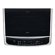 LG Secadora Carga Frontal con ciclos de vapor Steam 21 Kg color Platinum Silver, DLGY2139EKD