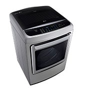 LG Secadora Carga Frontal con ciclos de vapor Steam 21 Kg color Platinum Silver, DLGY2139EKD
