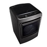LG Secadora Carga Superior Inteligente  con ciclos de vapor Steam™, Sensor Dry y con ThinQ® 22 Kg color Black Steel , DT22BSSG1