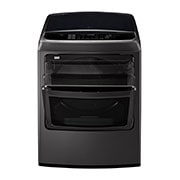 LG Secadora Carga Superior Inteligente  con ciclos de vapor Steam™, Sensor Dry y con ThinQ® 22 Kg color Black Steel , DT22BSSG1