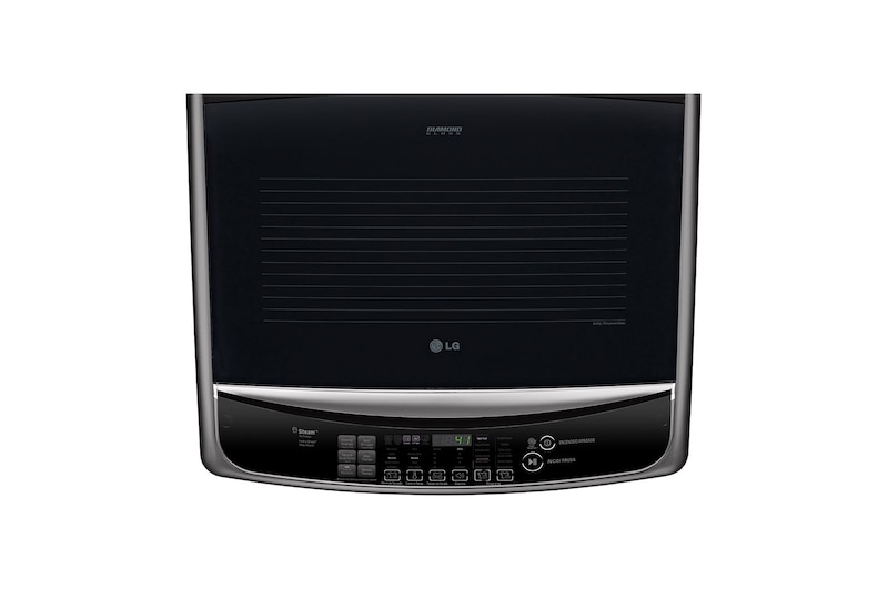 LG Secadora Carga Superior Inteligente  con ciclos de vapor Steam™, Sensor Dry y con ThinQ® 22 Kg color Black Steel , DT22BSSG1