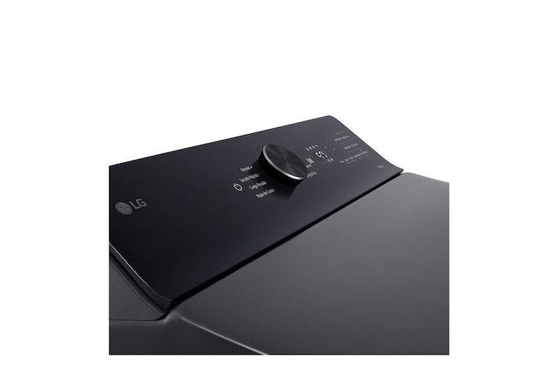 LG Secadora LG Carga Superior con AI Sensor Dry™ (Inteligencia Artificial) con Perilla + Panel LED táctil 22kg - Negro Platino - DT22PBTX, DT22PBTX