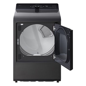 LG Secadora LG Carga Superior con AI Sensor Dry™ (Inteligencia Artificial) con Perilla + Panel LED táctil 22kg - Negro Platino - DT22PBTX, DT22PBTX
