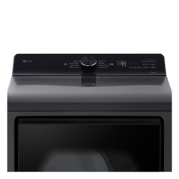 LG Secadora LG Carga Superior con AI Sensor Dry™ (Inteligencia Artificial) con Perilla + Panel LED táctil 22kg - Negro Platino - DT22PBTX, DT22PBTX