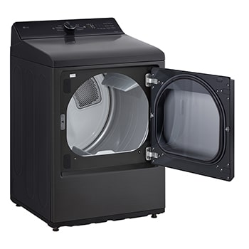 LG Secadora LG Carga Superior con AI Sensor Dry™ (Inteligencia Artificial) con Perilla + Panel LED táctil 22kg - Negro Platino - DT22PBTX, DT22PBTX
