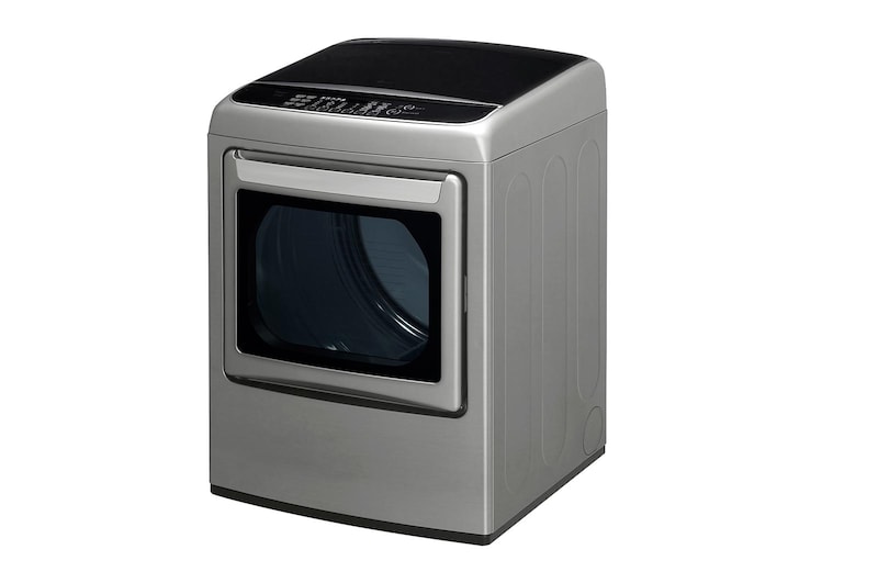 LG  Secadora Carga Superior Inteligente con ciclos de vapor Steam Fresh™ y Sensor de Secado Sensor Dry, 22 Kg color Acero con Conectividad LG ThinQ, DT22VSSG