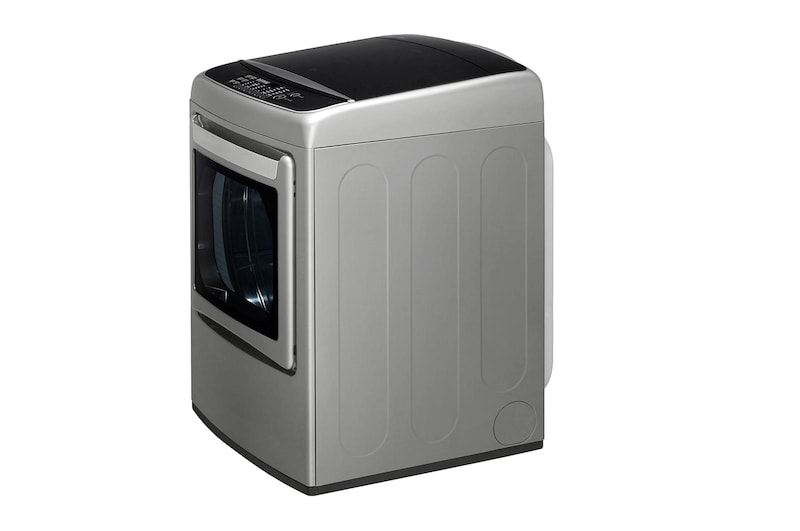 LG  Secadora Carga Superior Inteligente con ciclos de vapor Steam Fresh™ y Sensor de Secado Sensor Dry, 22 Kg color Acero con Conectividad LG ThinQ, DT22VSSG