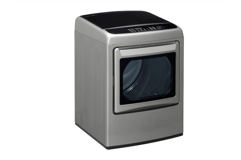 LG  Secadora Carga Superior Inteligente con ciclos de vapor Steam Fresh™ y Sensor de Secado Sensor Dry, 22 Kg color Acero con Conectividad LG ThinQ, DT22VSSG