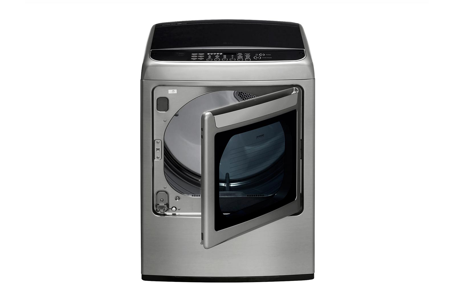 LG  Secadora Carga Superior Inteligente con ciclos de vapor Steam Fresh™ y Sensor de Secado Sensor Dry, 22 Kg color Acero con Conectividad LG ThinQ, DT22VSSG