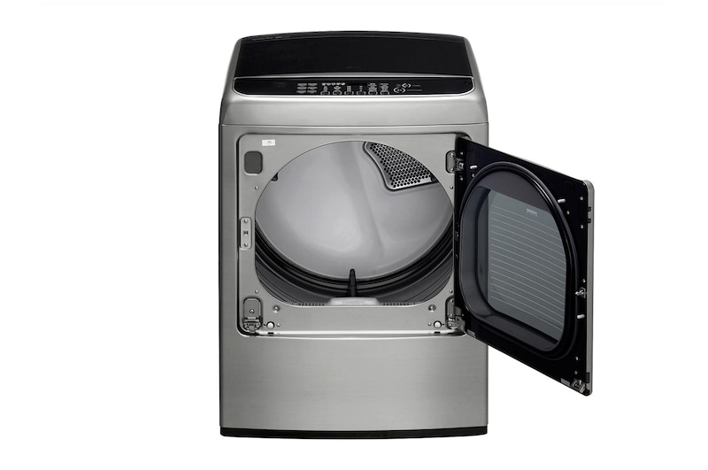 LG  Secadora Carga Superior Inteligente con ciclos de vapor Steam Fresh™ y Sensor de Secado Sensor Dry, 22 Kg color Acero con Conectividad LG ThinQ, DT22VSSG