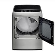 LG  Secadora Carga Superior Inteligente con ciclos de vapor Steam Fresh™ y Sensor de Secado Sensor Dry, 22 Kg color Acero con Conectividad LG ThinQ, DT22VSSG