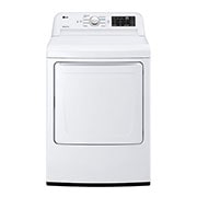 Vista frontal de Secadora Carga Superior con Sensor Dry y Smart Diagnosis™ 22 Kg color Blanca DT22WTG