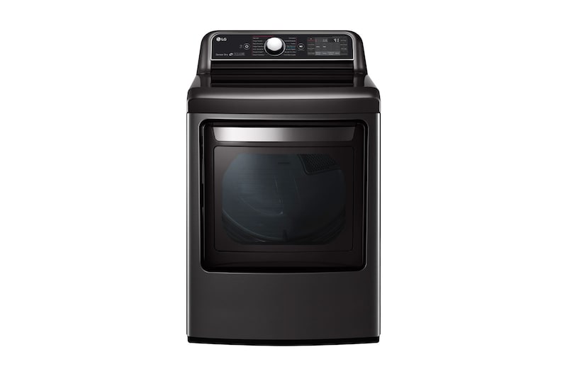 LG Secadora Smart Carga Frontal con ciclos de vapor TrueSteam™, Sensor Dry y con SmartThinQ™ 25 Kg color Black Steel, DT25BTSG