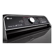 LG Secadora Smart Carga Frontal con ciclos de vapor TrueSteam™, Sensor Dry y con SmartThinQ™ 25 Kg color Black Steel, DT25BTSG