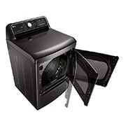 LG Secadora Smart Carga Frontal con ciclos de vapor TrueSteam™, Sensor Dry y con SmartThinQ™ 25 Kg color Black Steel, DT25BTSG