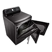 LG Secadora Smart Carga Frontal con ciclos de vapor TrueSteam™, Sensor Dry y con SmartThinQ™ 25 Kg color Black Steel, DT25BTSG