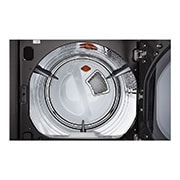 LG Secadora de gas LG Inteligente con ciclos de vapor TrueSteam™, Sensor Dry y Conectividad LG ThinQ, 25 Kg - Color acero negro, DT25BTSGD