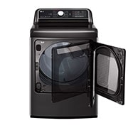 LG Secadora de gas LG Inteligente con ciclos de vapor TrueSteam™, Sensor Dry y Conectividad LG ThinQ, 25 Kg - Color acero negro, DT25BTSGD