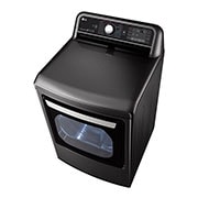 LG Secadora de gas LG Inteligente con ciclos de vapor TrueSteam™, Sensor Dry y Conectividad LG ThinQ, 25 Kg - Color acero negro, DT25BTSGD