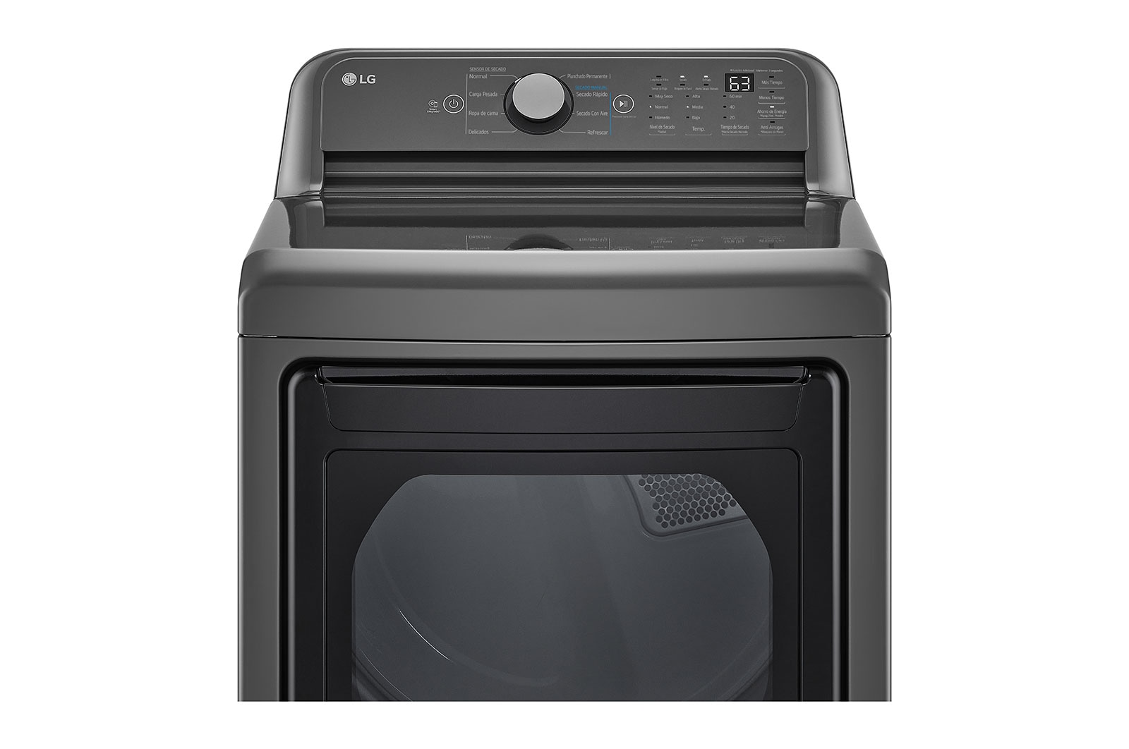 LG Secadora de gas LG Sensor Dry 25 kg, DT25MTGK